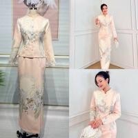 ราคา ชุดไทยจิตรลดาแขนยาว ทรงสวย เข้ารูป พิมพ์ลาย ผ้าอัดกาว ชุดไทยใส่ออกงาน ชุดพิธีการ ชุดใส่งานบุญ (27173309638)
