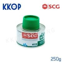 ราคา กาวปะ กาวทาท่อ พีวีซี พร้อมแปรง SCG น้ำยาประสานท่อ PVC ชนิดใส 250 กรัม แปรง (24472282927)