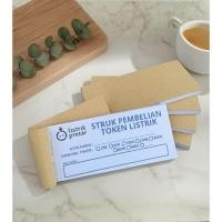 ราคา ซื้อ Token ไฟฟ้าใบเสร็จรับเงิน Token Note 1 เล่ม 50 แผ่น 75gsm HVS Paper ขนาด 10x5cm (54756030867)
