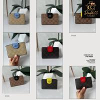 ราคา สินค้าขายดี✨ กระเป๋าสตางค์ใบกลางลายแคนวาสซิกเนเจอร์ ซิปรอบ ขนาดกะทัดรัด พกง่าย ใช้งานทุกวัน ✨ แท้ 100% จาก Factory (41915524731)