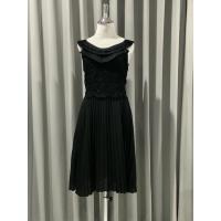 ราคา เดรส Jaspal สีดำลูกไม้ตรงอกกระโปรงพลีท size m (11671917068)