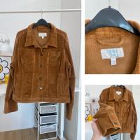 ราคา เสื้อ jacket แจ็คเก็ต ลูกฟูก สีน้ำตาล เหลือง มือสอง (49704730963)