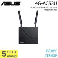 ราคา 4G-AC53U AC750 Dual-Band 4G LTE Wi-Fi Modem Router/ivoryitshop (6347285095)