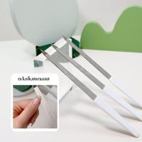 ราคา ตะไบสแตนเลสเล็บ ตะไบเล็บ Stainless Steel Double Side แบบบาง บิดงอได้เล็กน้อย เข้ารูปเล็บง่าย ไม่แข็งทื่อ พร้อมส่ง (19573422977)