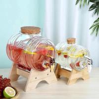 ราคา ขวดน้ําแก้วพร้อมก๊อกน้ําและขาไม้ 1 ลิตร, 2 ลิตร, 3 ลิตร, 5 ลิตร, ขวดแก้วคุณภาพสูงหนา 7.5 ลิตร (40063528709)