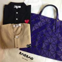 ราคา กระเป๋าbao bao ✨Issey miyake 6x6 แท้% ซื้อจากชอปญี่ปุ่นค่า สภาพดี สีม่วง (2087374985)