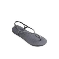 ราคา [havaianas] รองเท้าแตะ Luna สีเทา ของแท้ (6986558559)