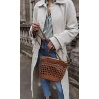 ราคา zara แท้ กระเป๋าสานสะพายข้าง (18677642274)