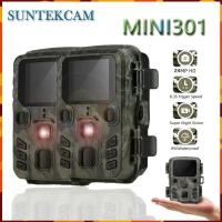ราคา กล้องขนาดเล็กสำหรับล่าสัตว์ป่า24MP Mini301 2ชิ้นกล้องดักถ่ายภาพกล้องล่าสัตว์กลางคืนสัตว์ป่า1080P กล้องติดตามตรวจตราดูแลภ (22665005513)