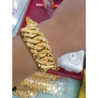ราคา #สร้อยข้อมือทองหุ้ม18kหนัก10฿ (26668562491)