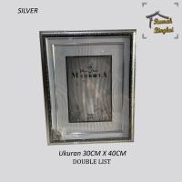 ราคา กรอบรูปขนาด (30ซม. x 40ซม.) DOUBLE LIST + PLUS GLASS (51904614306)