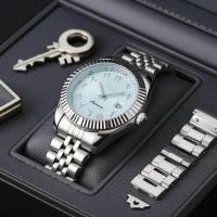 ราคา SKO 007 นาฬิกาข้อมือควอตซ์ผู้ชาย แบบแสดงวันที่สองตําแหน่งและเข็มวินาทีกวาด (48356954506)