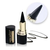 ราคา [สินค้าใหม่ 25 ชิ้น] MISS ROSE Matte Black Eyeliner Quick-Drying Waterproof Long-Lasting Makeup อายไลเนอร์ใช้งานง่าย 26.4.1 (42179685326)