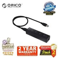 ราคา ORICO H4013-U3-BK USB HUB 1 TO 4 PORT USB 3 4 Port Portable (44554925446)