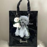 ราคา Harrods * พร้อมส่ง * กระเป๋าน้องเวสตี้+พวงกุญแจ ของแท้100% จากอังกฤษ (Size M) (28362063173)
