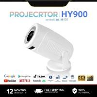 ราคา HY900 โปรเจคเตอร์ Android12 Bluetooth 5.0 Wifi 6 โปรเจคเตอร์แบบพกพาใหม่ 4K 180 องศาโปรเจคเตอร์แบบปรับได้ (48752711594)