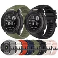 ราคา สายนาฬิกาสําหรับ Garmin Instinct 2X Solar Tactica/Instinct 2X Solar, 26 มม.ซิลิโคนเปลี่ยนสายนาฬิกา (44802998246)