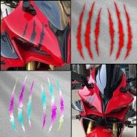 ราคา 2pcs Monster Claw Scratch DIY ตลกไฟหน้ารถจักรยานยนต์สติกเกอร์หมวกกันน็อครถจักรยานยนต์ Decals สําหรับ Shark LS2 Arai Shoei AGV HJC Bell S1TM (46707655661)