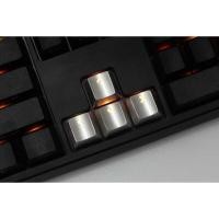 ราคา teamwolf ❀ stainless steel MX Keycap sier color metal keycap for mechanical keyboard gaming arrow k (25932650266)
