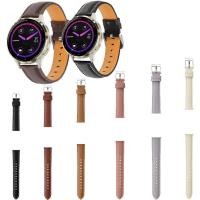 ราคา 18 มม.นาฬิกาสําหรับ Garmin Vivoactive 4S Venu 3S 2S สาย Vivomove 3S Forerunner 255S 265S สร ้ อยข ้ อมือหนัง (26050630243)