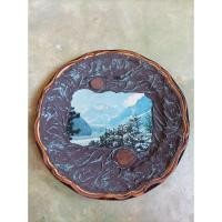 ราคา จานโชว์แขวนผนังได้ Decor inalienable France ขนาด24.7cmสินค้ามือสองจากตู้ญี่ปุ่น (25751392534)