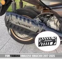 ราคา For Yamaha XMAX250 XMAX300 2017-2025 2024 2023 Motorcycle accessories Exhaust pipe shield Heat shie (43028585638)
