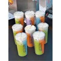 ราคา ถ้วยพลาสติก 10 ใบ พร้อมช่องแข็ง 2 ช่อง ถ้วยพลาสติกบิดคู่คุณภาพสูงพร้อมฝาปิด 750มล (46656150815)