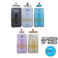 ราคา ซุปเปอร์ ชีป!! Samsung J7 2015 J7 Core Softcase Standing Casing Clear Silicone Jelly Anti Shock (52605330612)