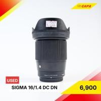 ราคา [USED] SIGMA 16/1.4 DC DN / Micro Four Third* (52107308139)