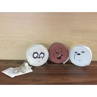 ราคา We Bare Bears - กระเป๋าใส่เหรียญทรงกลม Miniso (27519222535)