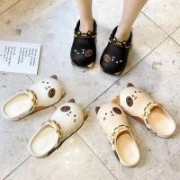 ราคา 201 รองเท้าแตะหัวโต สกรีนหน้าแมวเหมียว พื้นหนา-นุ่ม สวมใส่สบาย (22242532979)