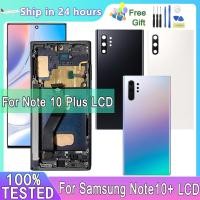 ราคา หน้าจอ TFT สําหรับ Samsung Galaxy Note10 + N975F N976F จอแสดงผล Lcd หน้าจอสัมผัสดิจิตอลพร้อมกรอบสําหรับ Samsung Galaxy หมายเหตุ 10 Plus 5G (46656728962)