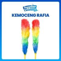 ราคา ไม้ปัดฝุ่นเชือก Raffia / ไม้ปัดฝุ่นพลาสติกสีรุ้ง Sulk (44706207832)
