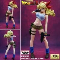 ราคา Model Figure งานแท้ Original ฟิกเกอร์ โมเดล แมวทอง Dragonball Z ดราก้อนบอล แซด Glitter&Glamours Lunchi รันจิ (7041493689)
