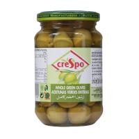 ราคา Crespo Whole Green Olives Jar 354g ครีสโปร มะกอกดอง มะกอกในน้ำเหลือ มะกอกเขียวในน้ำเกลือ (55507990091)