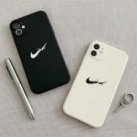 ราคา เคสซิลิโคนเหลวโลโก้ Nike น่ารักสําหรับ iPhone 11 12 13 14 Pro Max X XR XS 6 7 8 Plus (50156634511)