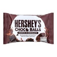 ราคา เฮอร์ชีส์ ขนมช็อกโกแลตนมผสมคุกกี้รสช็อกโกแลต 36 กรัม Hershey's Choco Balls 36g. (40327783932)