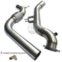 ราคา For 15-16 Ford Mustang Ecoboost 2.3T SS Catless Exhaust Exhaust Downpipe 3"; (43028754688)