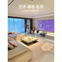 ราคา แฟชั่น โต๊ะกาแฟหินอ่อนสไตล์มินิมอลอิตาลี ทันสมัย ​​เรียบง่าย หรูหรา น้ำหนักเบา เหมาะสำหรับ (55153936161)