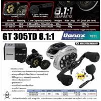 ราคา รอกหยดน้ำ รอกจิ๊กกิ้ง Banax GT305TD พร้อมใบรับประกัน หมุนซ้าย-ขวา ลูกปืนสแตนเลส ผ้าเบรคคาร์บอน12Kg. คลิ๊กเสียงดังมาก (29760670346)