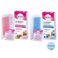 ราคา (6ชิ้น/กล่อง) Veet Hair Remove Wax Strip วีท แว็กซ์กำจัดขน (19399034193)