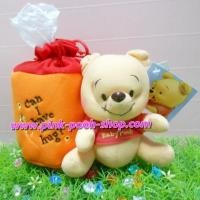 ราคา PG-164 ตุ๊กตา+ที่ใส่ทิชชู่(แบบม้วน) หมีพูห์ (Pooh) (67649010)