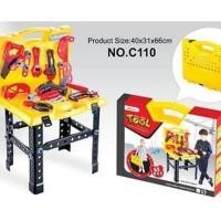 ราคา ของเล่น TABLE ชุดเครื่องมือ 65 ชิ้น SUITCASE BOX TABLE BAG C110 (5794931292)