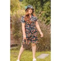 ราคา Plus size สาวอวบอ้วน ชุดเซ็ตขาสั้นดอกส้ม เสื้อกางเกงสุดน่ารัก ลายดอกฟินสุดในช่วงนี้ มาพร้อมหมวกลายผ้าเดียวกัน (3362172588)