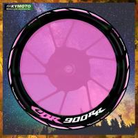 ราคา For Honda CB1300 CB 1300 reflective motorcycle wheel 17 inch sticker racing fairing wheel decal rim (50356855287)