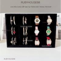 ราคา ถาดกํามะหยี่ใส่เครื่องประดับสร้อยข้อมือ... ตกแต่งร้าน บ้านทับทิม68 (40563514829)