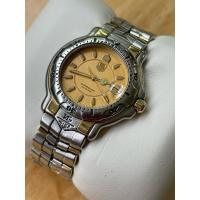ราคา TAG HEUER 6000 SERIES PROFESSIONAL 18K WH1253 GOLD DIAL 2-TONE 35MM WATCH HEAD (29086083113)
