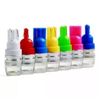 ราคา หลอดไฟ LED 4 หลอด (T10) ไฟส่องป้ายทะเบียนรถ แสงสีขาว สีเขียว สีเหลือง สีแดง สีน้ำเงิน (1665211153)