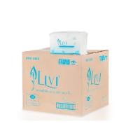 ราคา กระดาษเช็ดมือ LIVI V-Fold 250แผ่น 2 ชั้น (ฟ้า) ***5แพ็ค*** (7638977566)