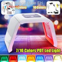 ราคา 7 Colors Foldable PDT Therapy LED Facial Mask Skin Rejuvenation Photon Acne Remover Anti-Wrinkle Red Blue Led Light (23869846250)